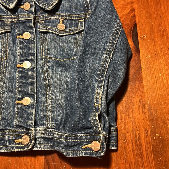 Old Navy Toddler Size 2T Denim Blue Jean Jacket - Picture 5 of 7